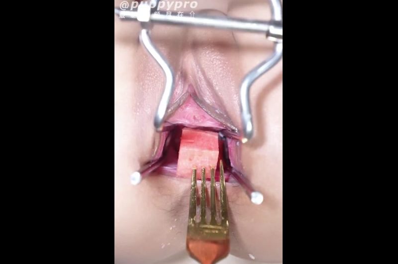 RT : 秋季新品特供！肉穴西瓜桶~来喽~ 完整版视频已更新至会员群