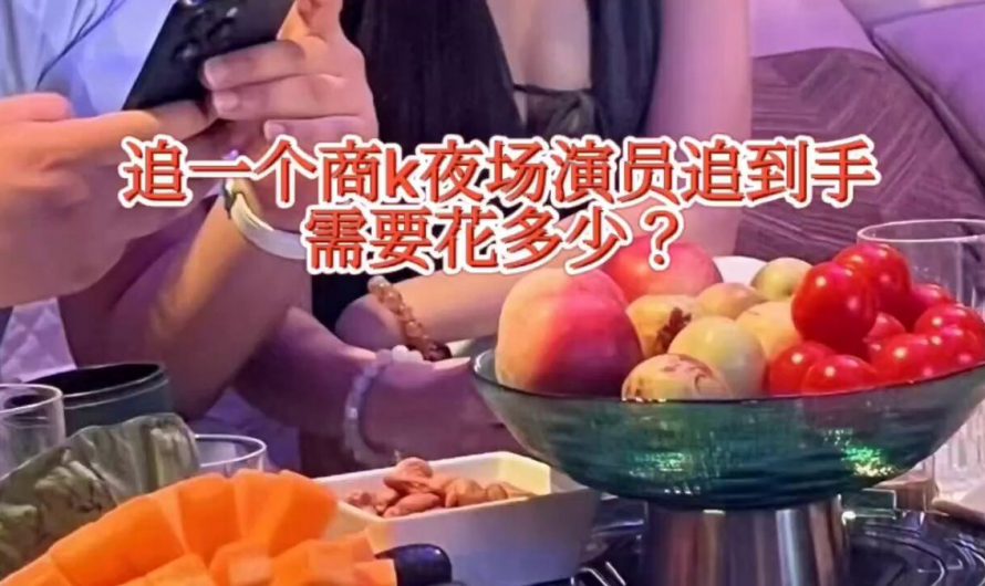 把一个商k夜场演员追到手需要花多少钱？