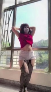 #抖音 #爱舞舞 抖音【爱舞舞】肥臀shu女肥臀扭动掰开骚穴